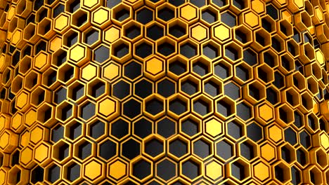 background of hexagons