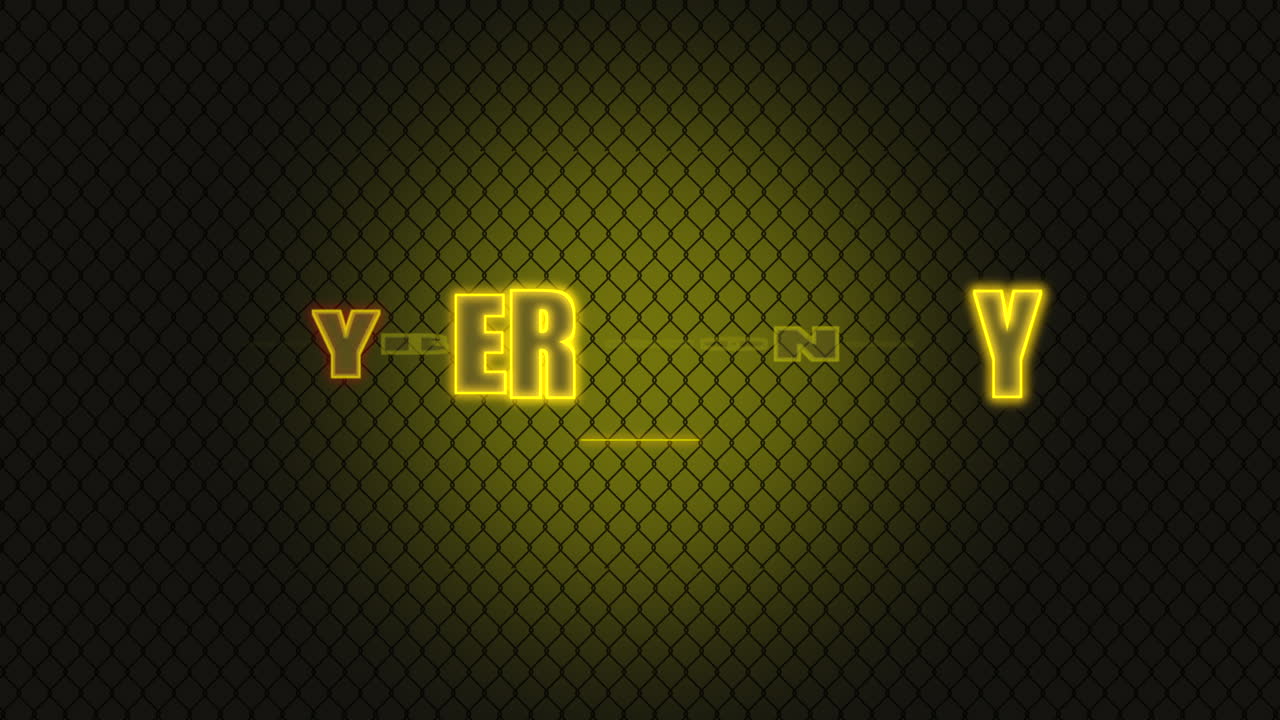 lunes cibernético con texto de neón en la pared