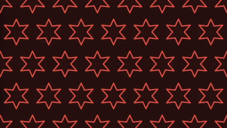 glowing red stars eye-catching diagonal pattern on black background