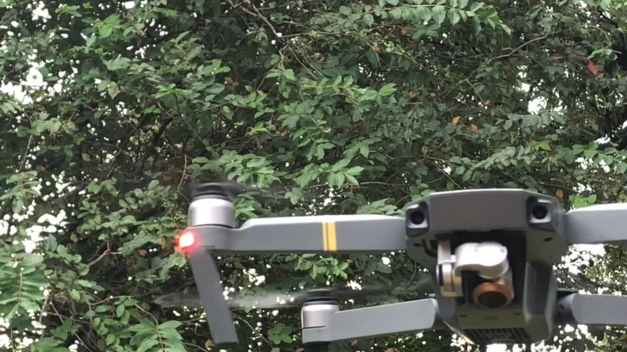 드론 호버링 후 장면 종료