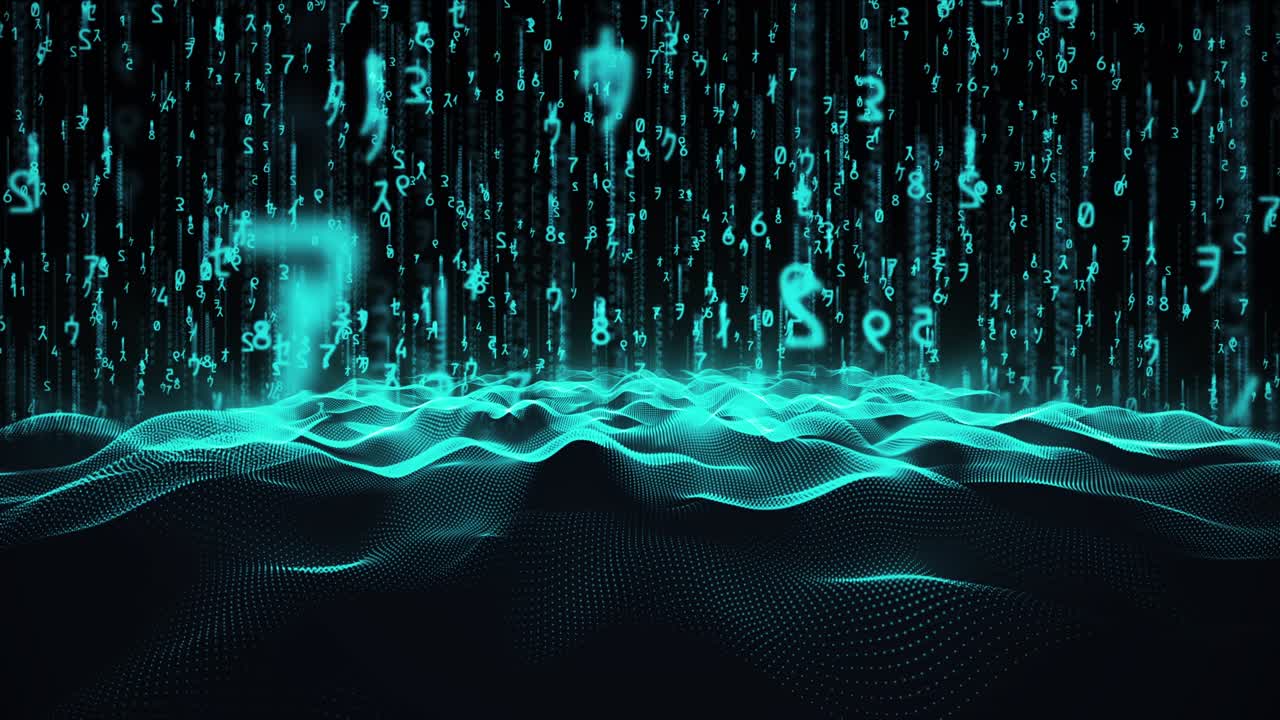 Technology digital background