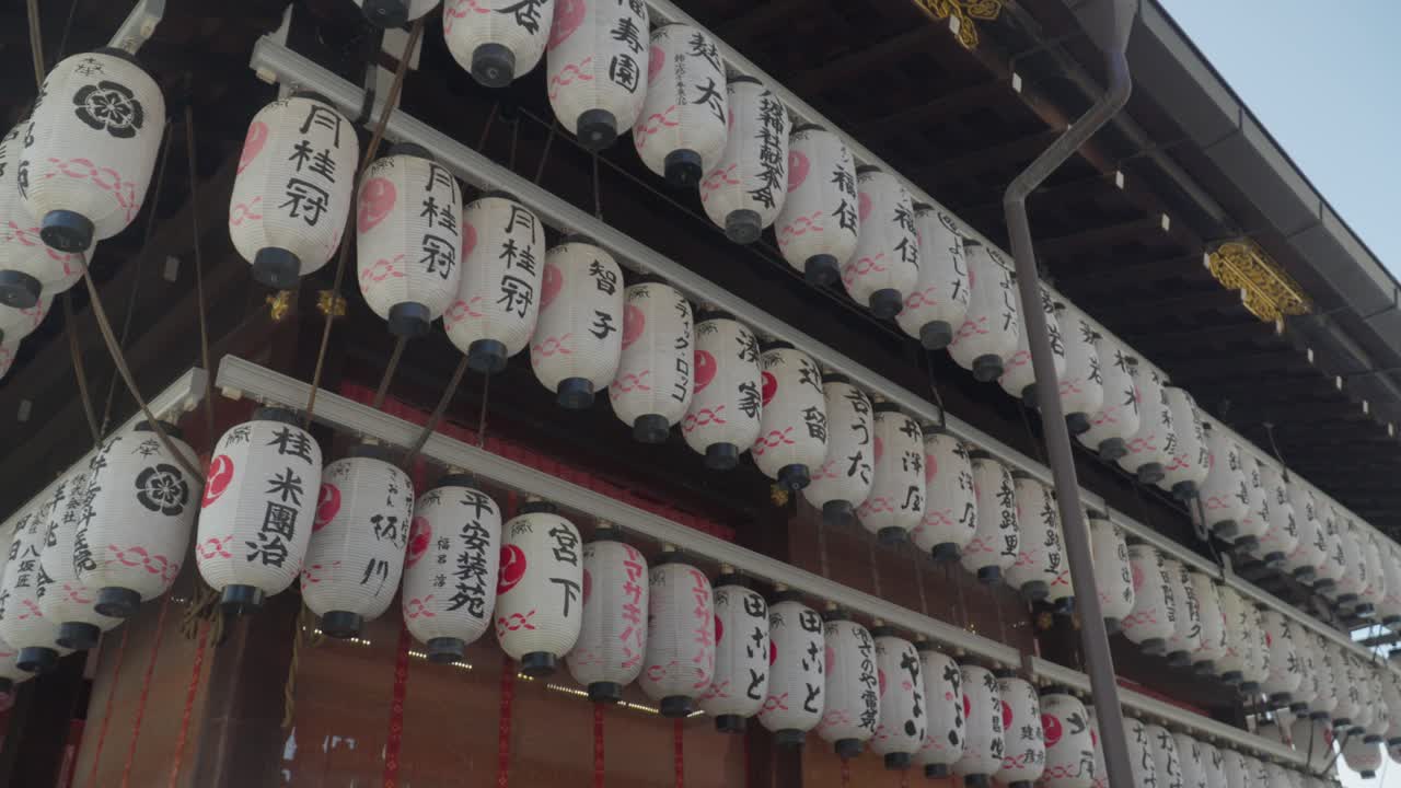 A serene view of Yasaka Shrine in Kyoto, Japan. Shot in 4K at 24fps on a Sony FX30.