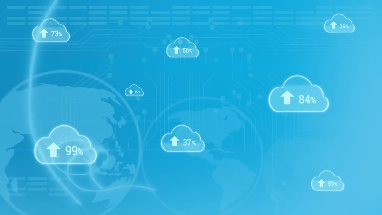 디지털 클라우드에 업로드합니다.