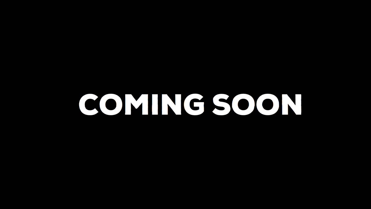 Coming Soon Announcement