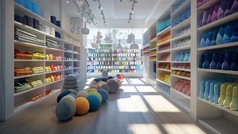 modern home goods store interior