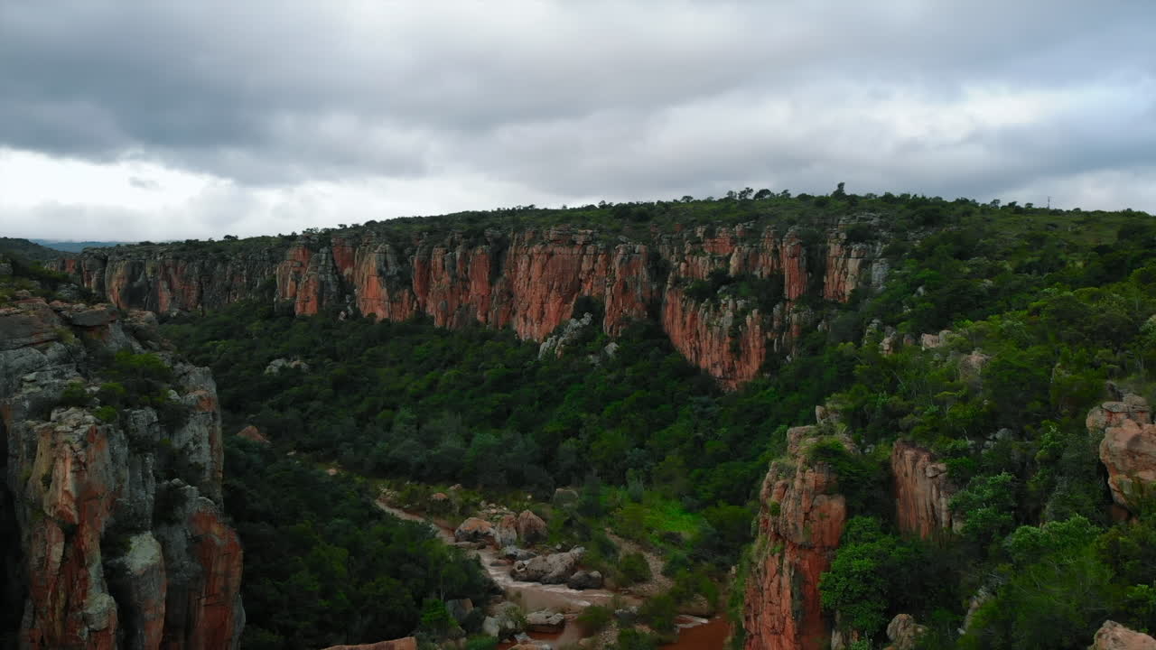 paisaje panorámico del cañón