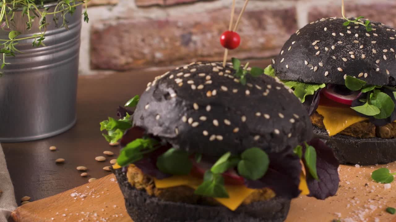 hamburguesas de verduras a la parrilla