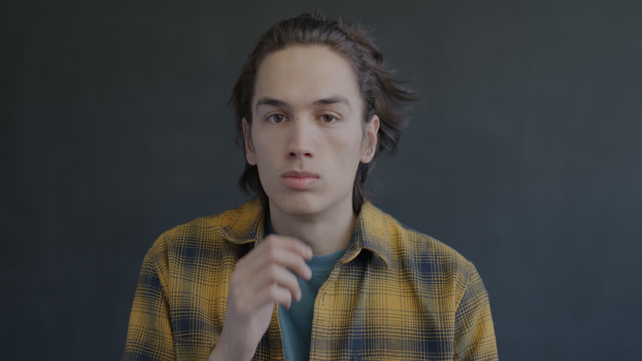 retrato de hombre joven