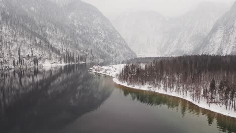 Luftdrohne-Des-Europäischen-Wintersees---Bewertet