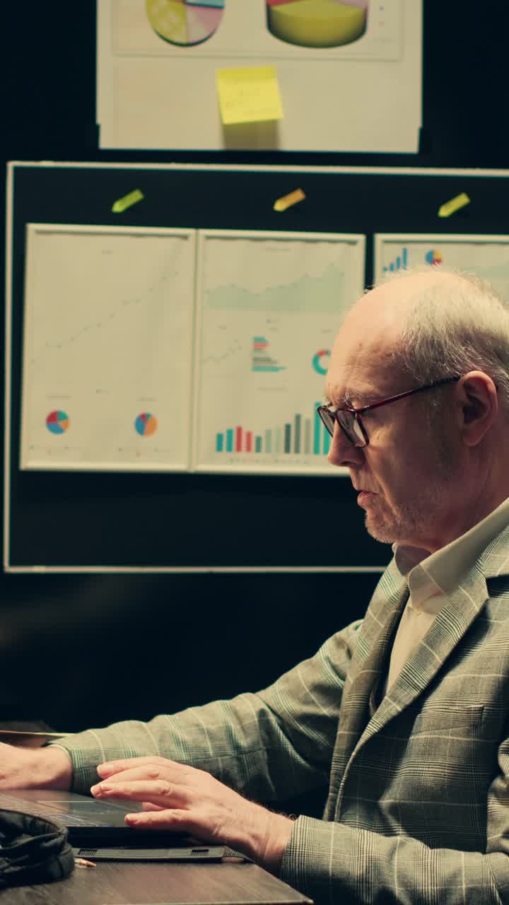 Vertical Video Detective team examines archived files for crucial case evidence