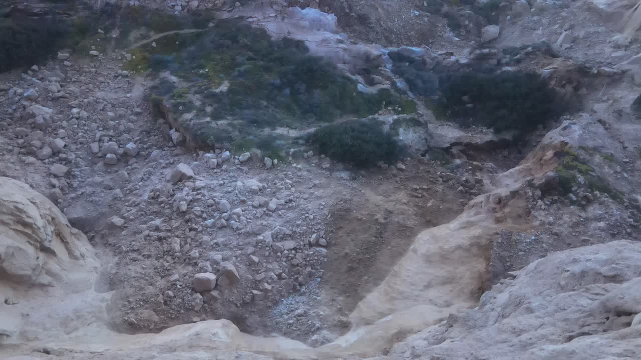 vista aérea de la falla del farol de torrey pines