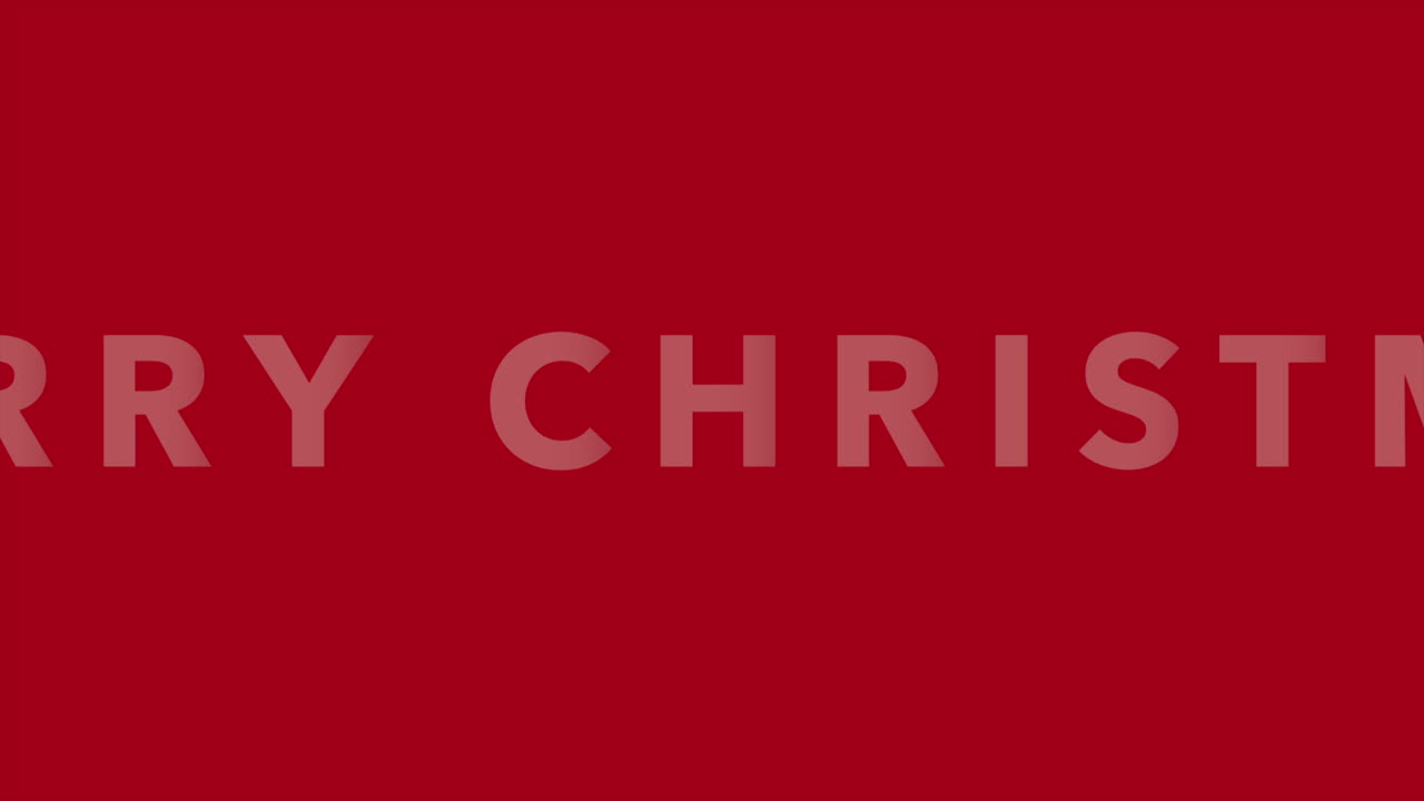 feliz navidad en rojo degradado moderno 1