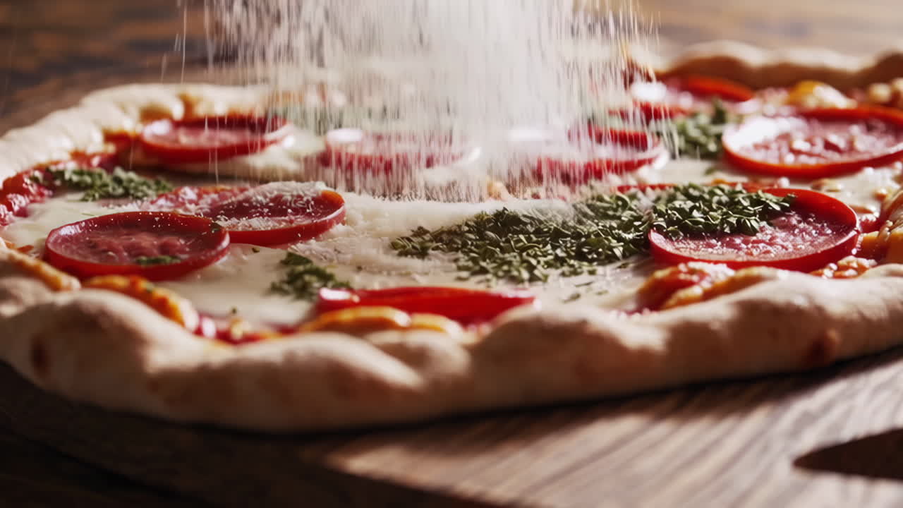 Preparazione della pizza