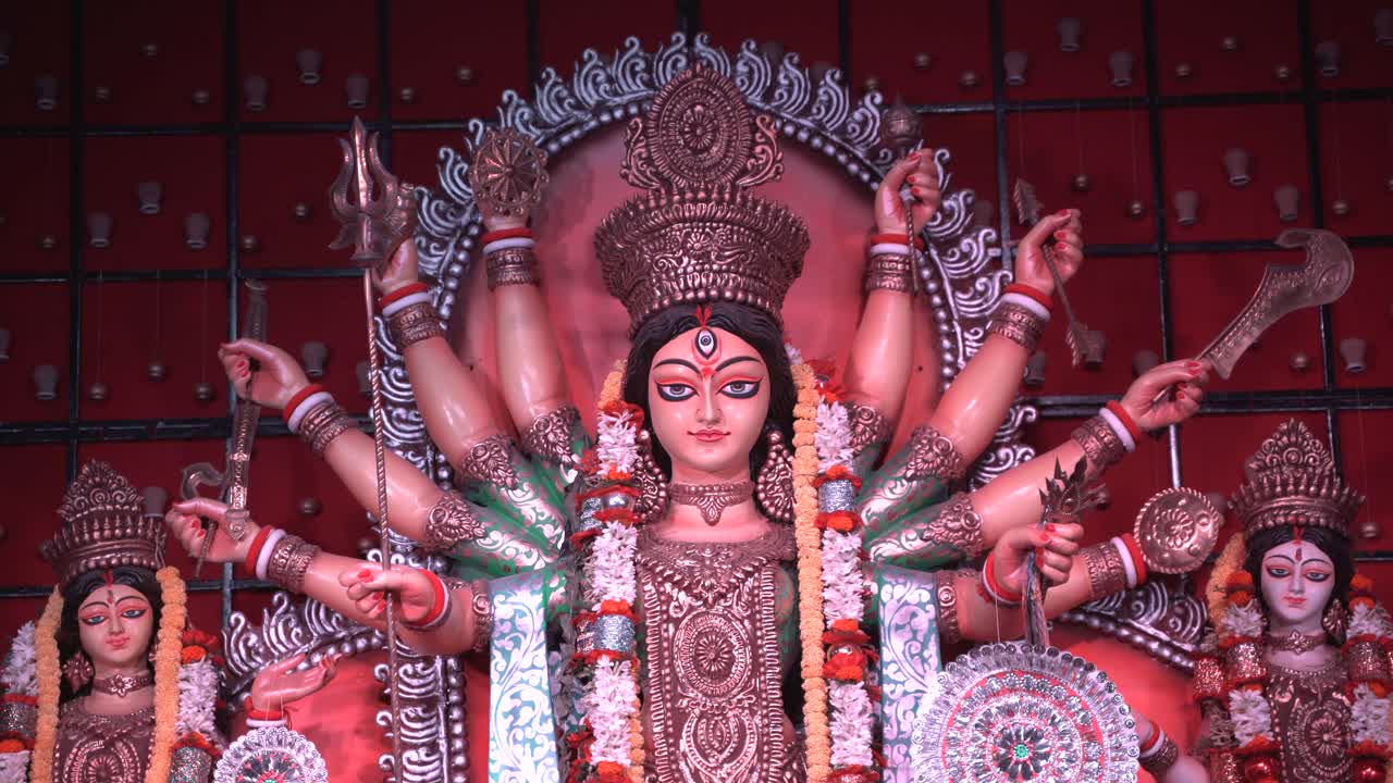 durga puja es el festival más grande de la india y bengala occidental