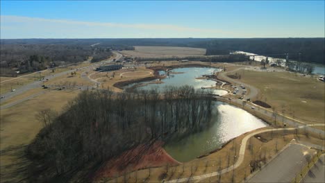 clarksville fishing pond revealed  in february