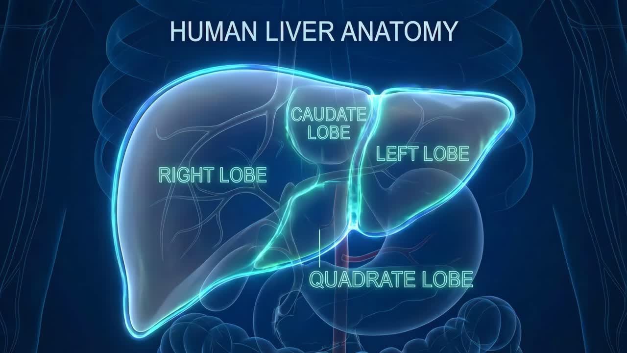 Human Liver Anatomy