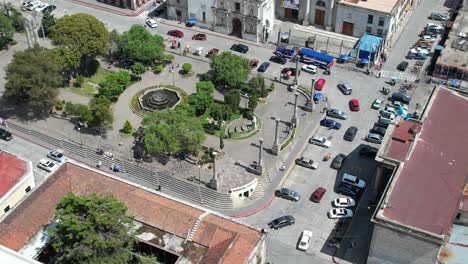 parque centro america centro historico quetzaltenango, xela, guatemala