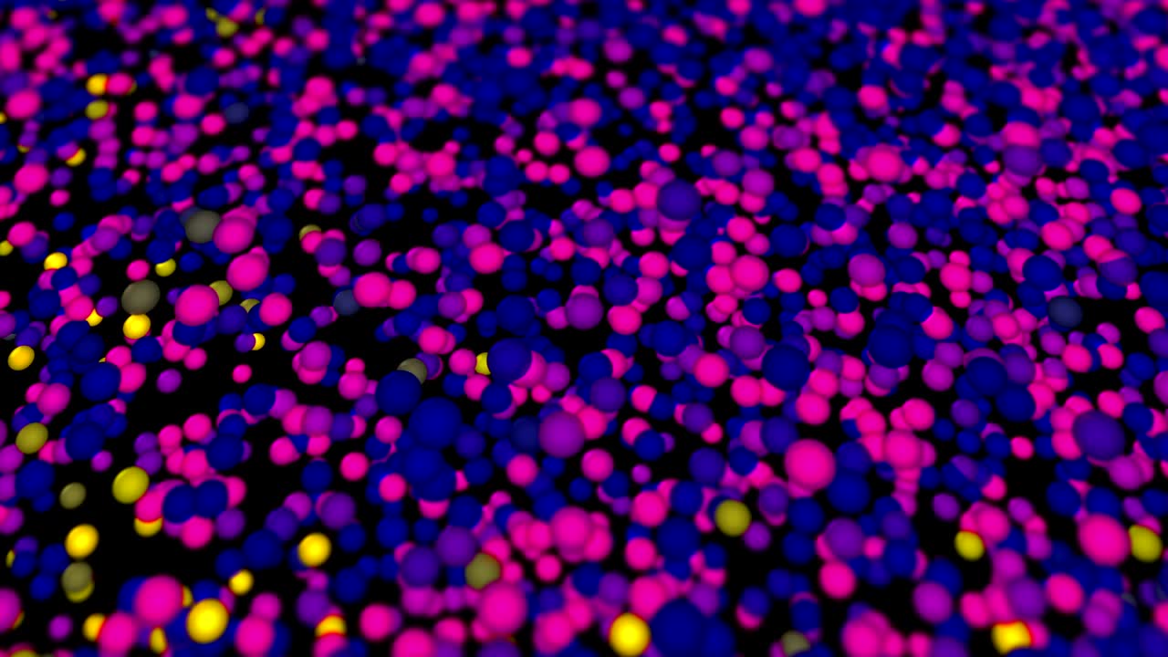 Color particles abstract background