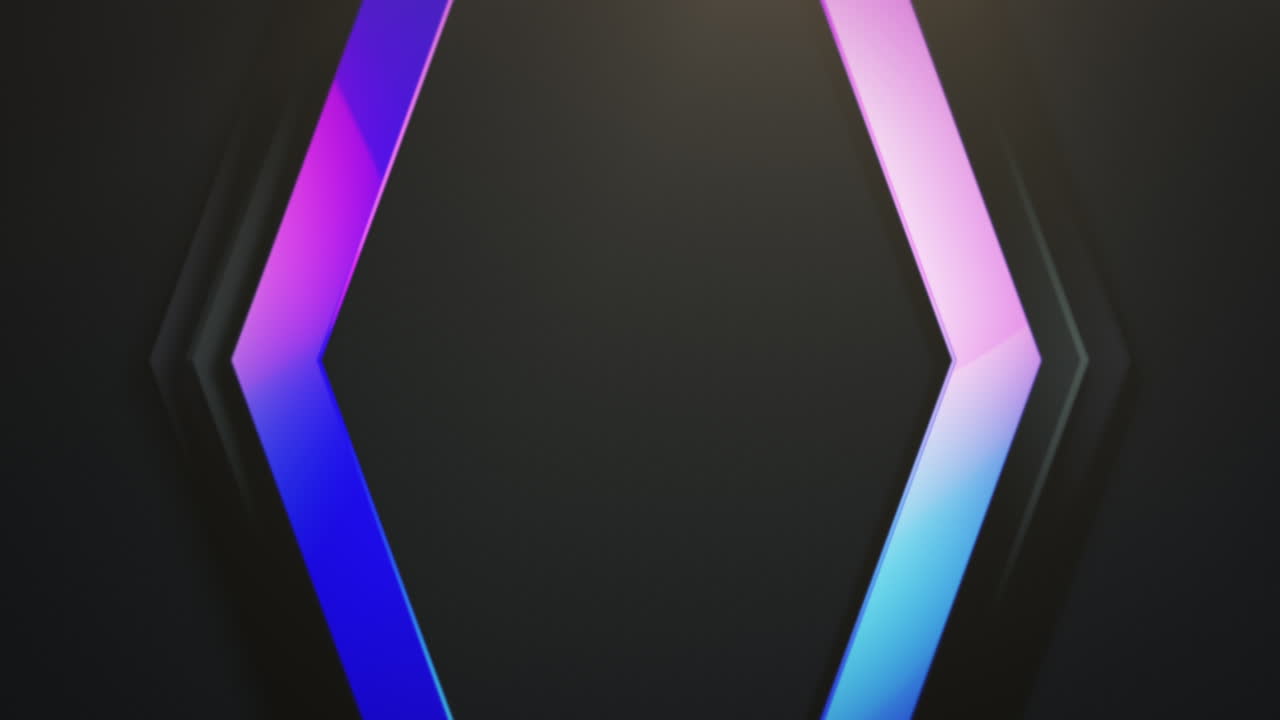 Motion colorful hexagon abstract background 6