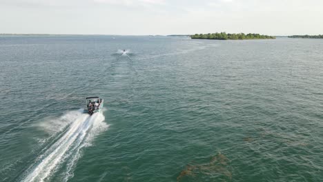 exploring the detroit river: power boating and jet skiing