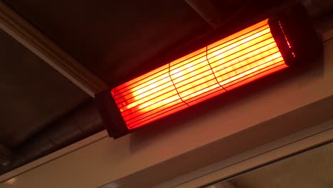 red infrared wall-mounted heater