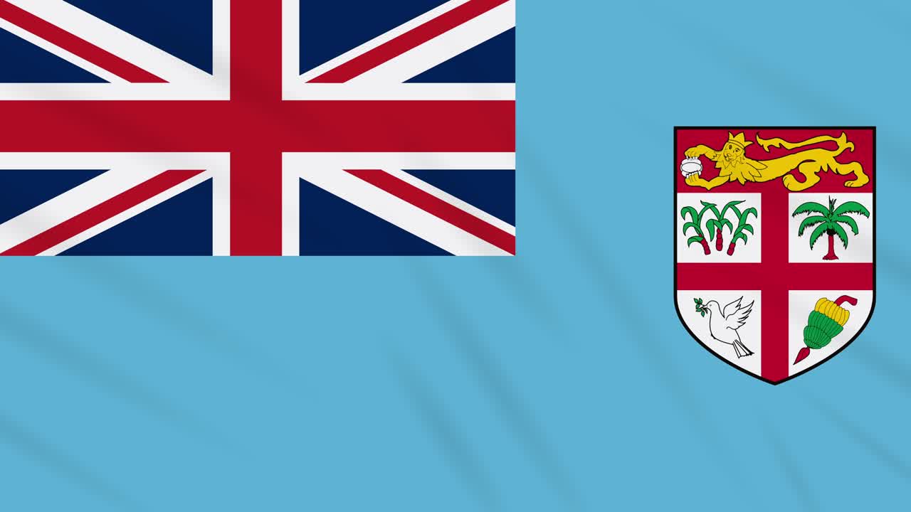 피지 발을 흔드는 천 배경, 루프