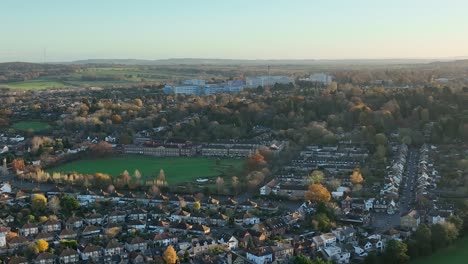 radcliffe hospital oxford uk aerial view