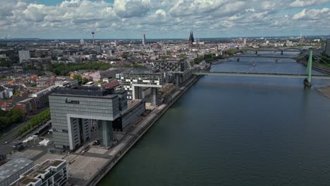 cologne, a 2,000-year-old city spanning the rhine river in western germany