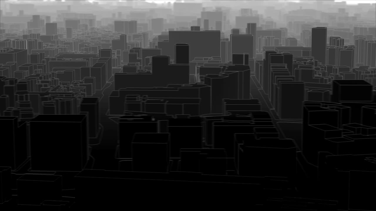 루프 가능한 어두운 도시