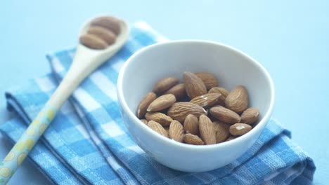 almonds in a bowl