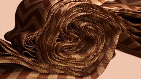 A-Spiraling-3D-Fabric-with-a-Herringbone-Pattern-in-Warm-Earthy-Tones-3D-Animation