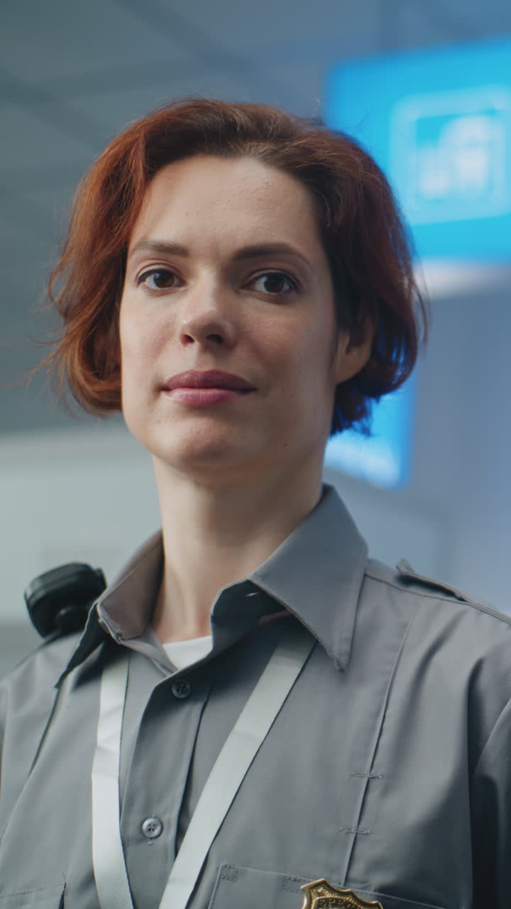 oficial de seguridad del aeropuerto