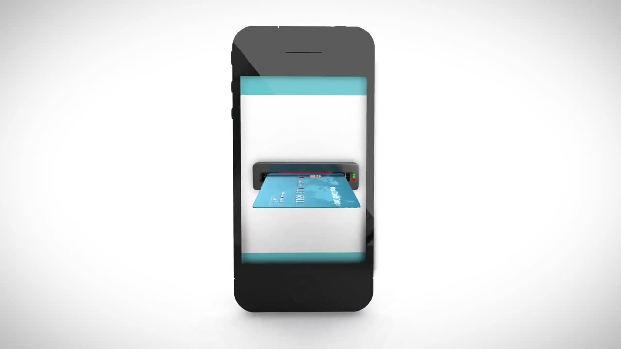 simplemente expresar el pago con billetera móvil destacando sus posibilidades con burbujas de voz