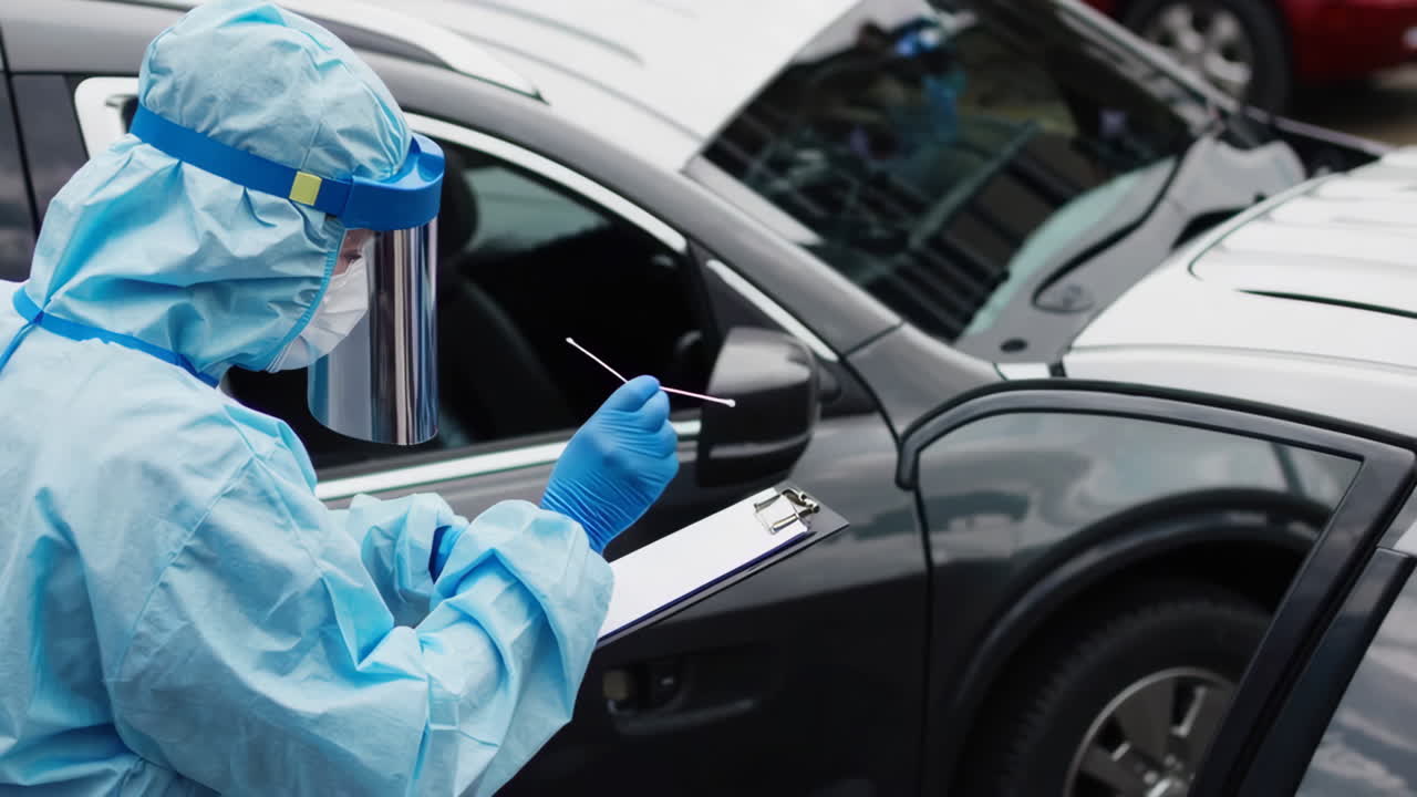 Drive-Through COVID-19 Testing Site