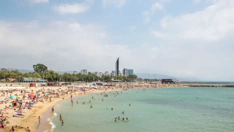 puerto olimpico playa 4k 00