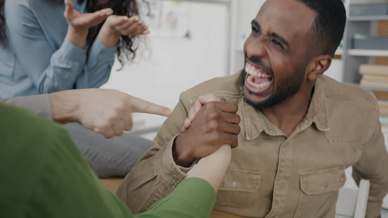 Team Building Arm Wrestling Fun