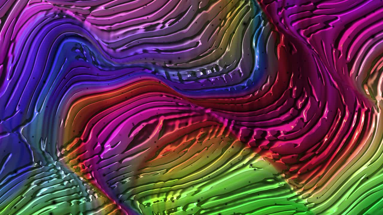 animación abstractamente colorida.