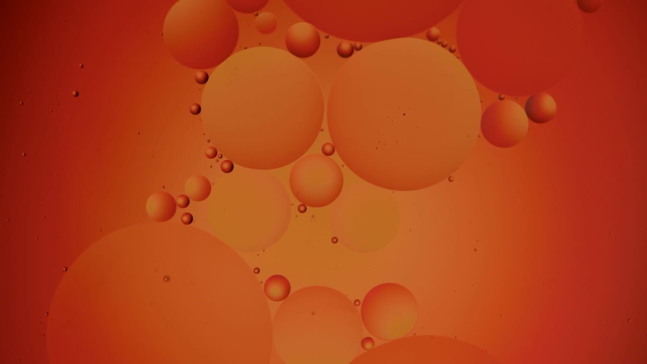 색상 거품 오렌지 배경