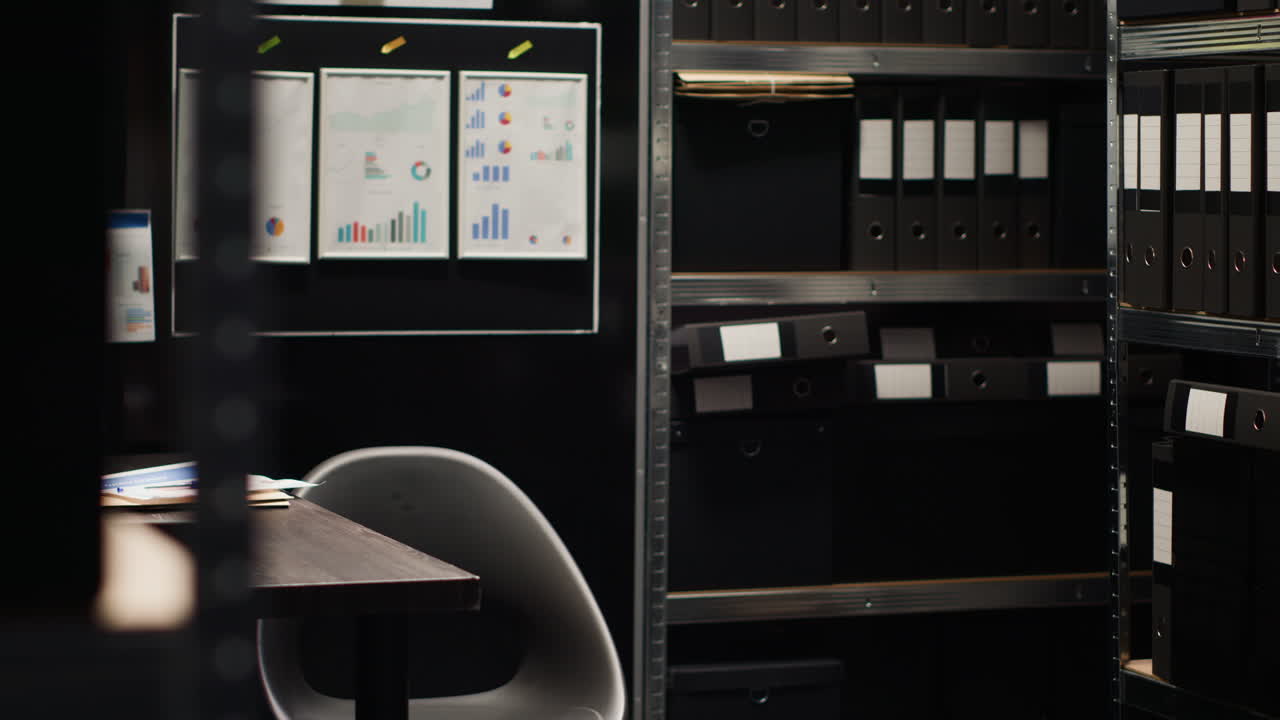 Woman working at her desk in an office
