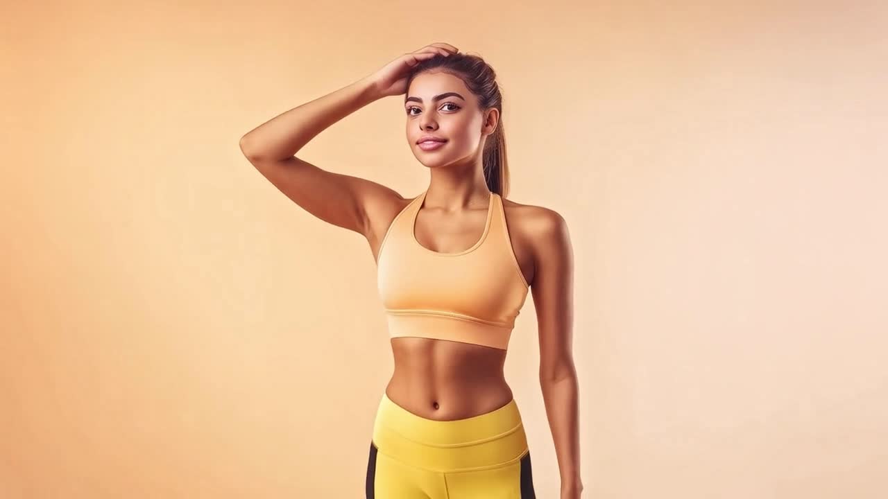 Fitness woman in sportswear