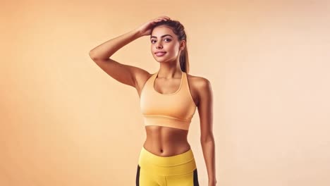 fitness woman in sportswear