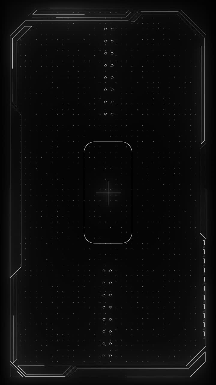 Futuristic glitch hud aim cyber cyberpunk style glitched screen tech user interface hologram screen