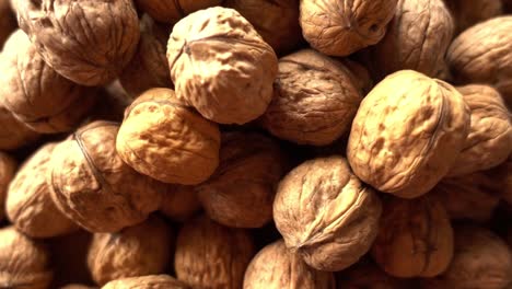 pecan nuts as food background