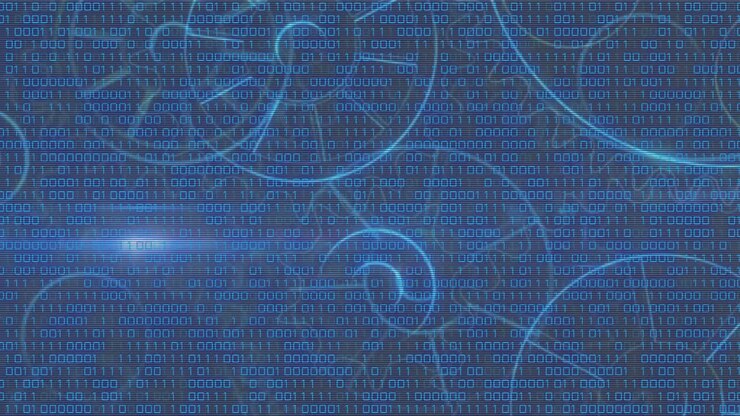 Animation of scopes and binary coding data processing