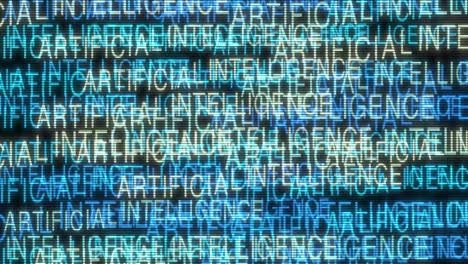 gran análisis de datos texto animado finanzas cinéticas fintech wordscape ai software de inteligencia artificial