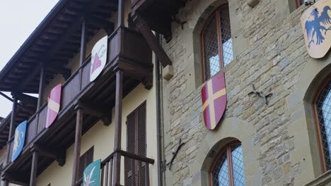 Der-Hauptplatz-Der-Piazza-Grande,-Ein-Historisches-Wahrzeichen-In-Arezzo,-Toskana,-Italien