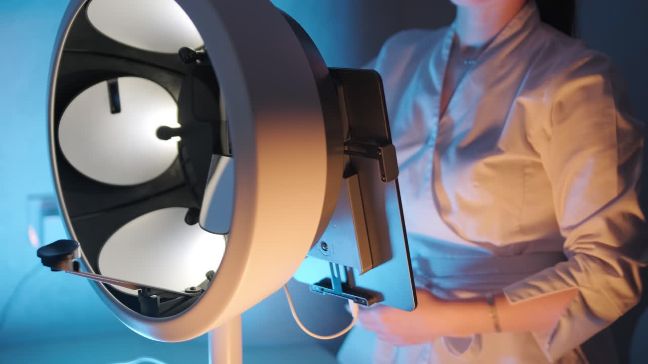 un sistema de imágenes faciales de análisis digital inteligente de la piel para salones de belleza