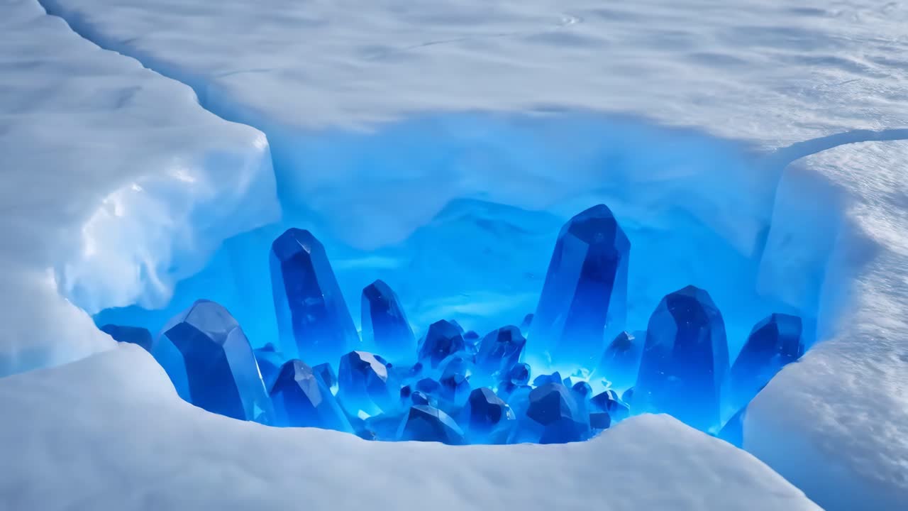 Ice Crystals in Snow