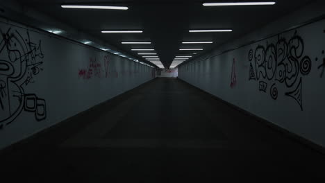 Dark-scary-empty-long-passage-scene