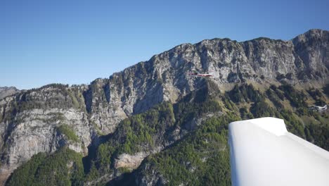 Formation-flight-over-Switzerland